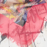 Foulard con stampa 106657 A38JNZ4 PINKO 