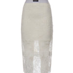 Gonna midi in pizzo con spacchetti 106664 A381Z05 PINKO 