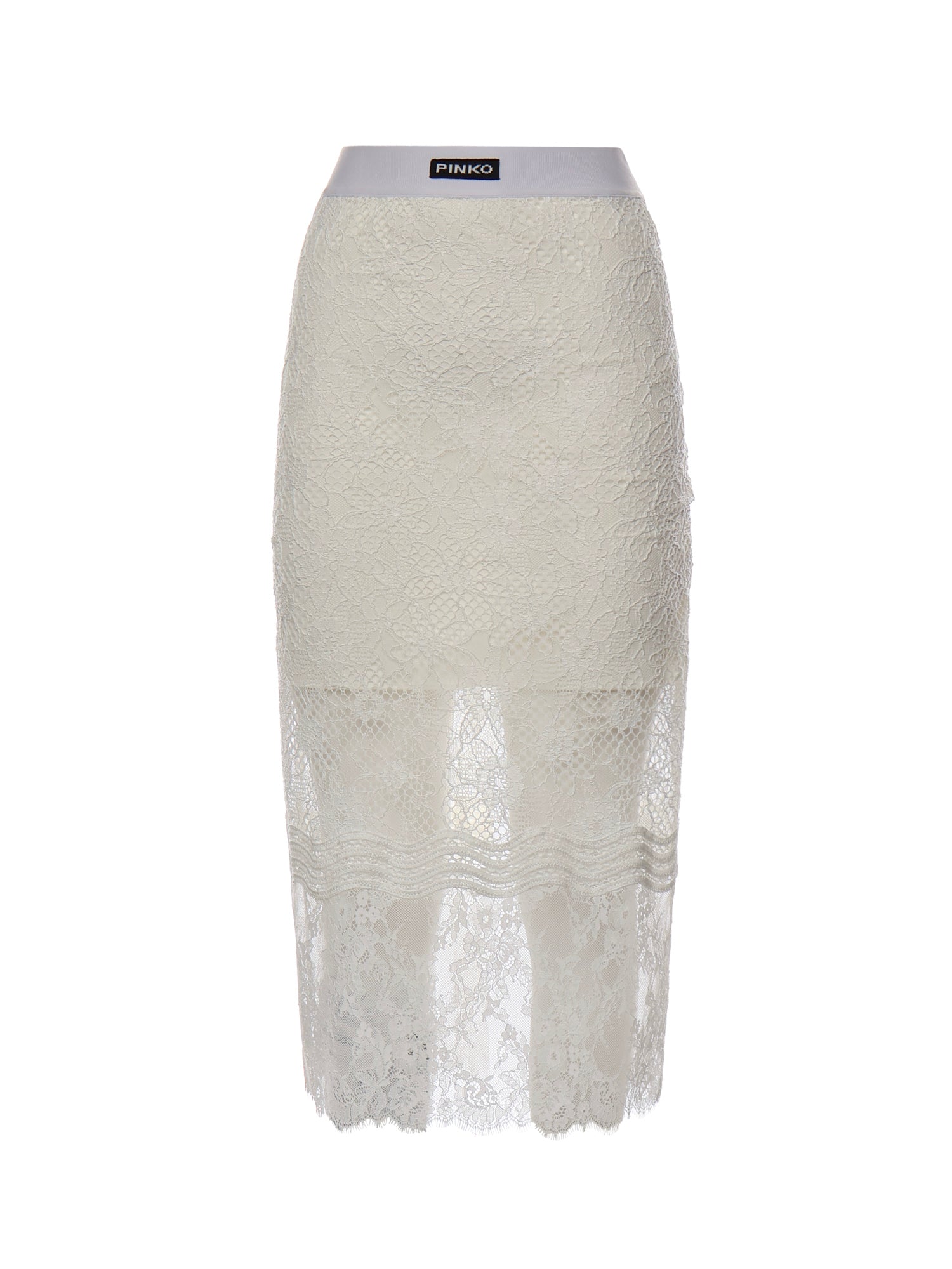 Gonna midi in pizzo con spacchetti 106664 A381Z05 PINKO 