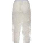 Gonna midi in pizzo con spacchetti 106664 A381Z05 PINKO 