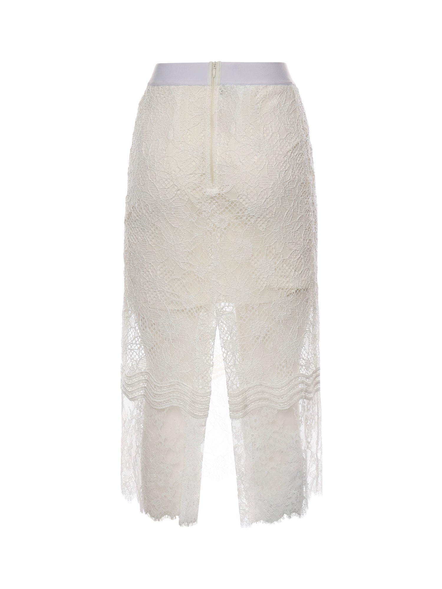 Gonna midi in pizzo con spacchetti 106664 A381Z05 PINKO 