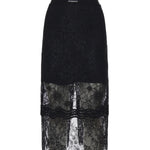 Gonna midi in pizzo con spacchetti 106664 A381Z99 PINKO 
