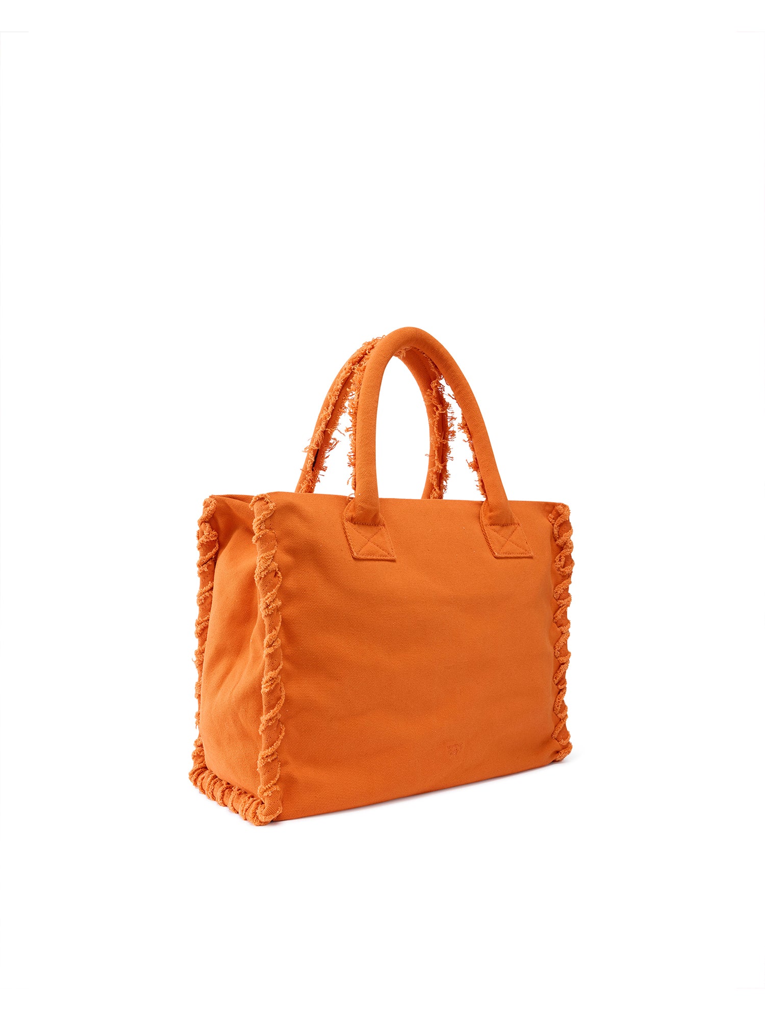 Borsa shopper Beach in canvas con logo 106673 A3A4A76 PINKO 