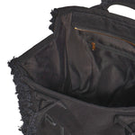 Borsa shopper Beach in canvas con logo 106673 A3A4Z99 PINKO 