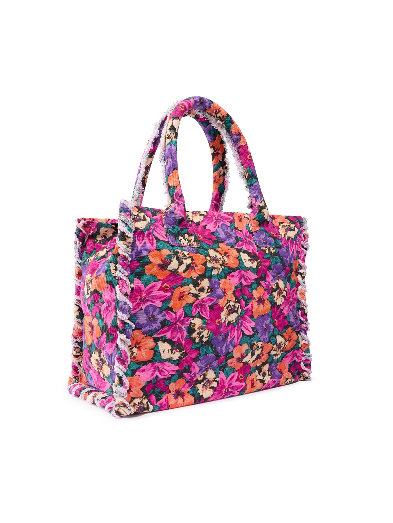Borsa shopper in cotone con logo 106673 A3B5YA2Q PINKO 