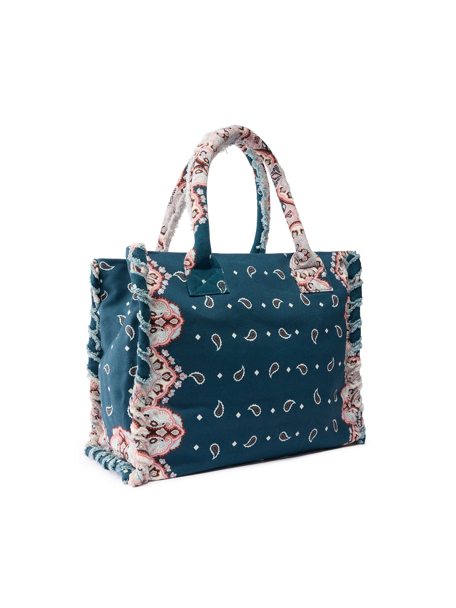 Borsa shopper in cotone con logo 106673 A3B7GA0Q PINKO 