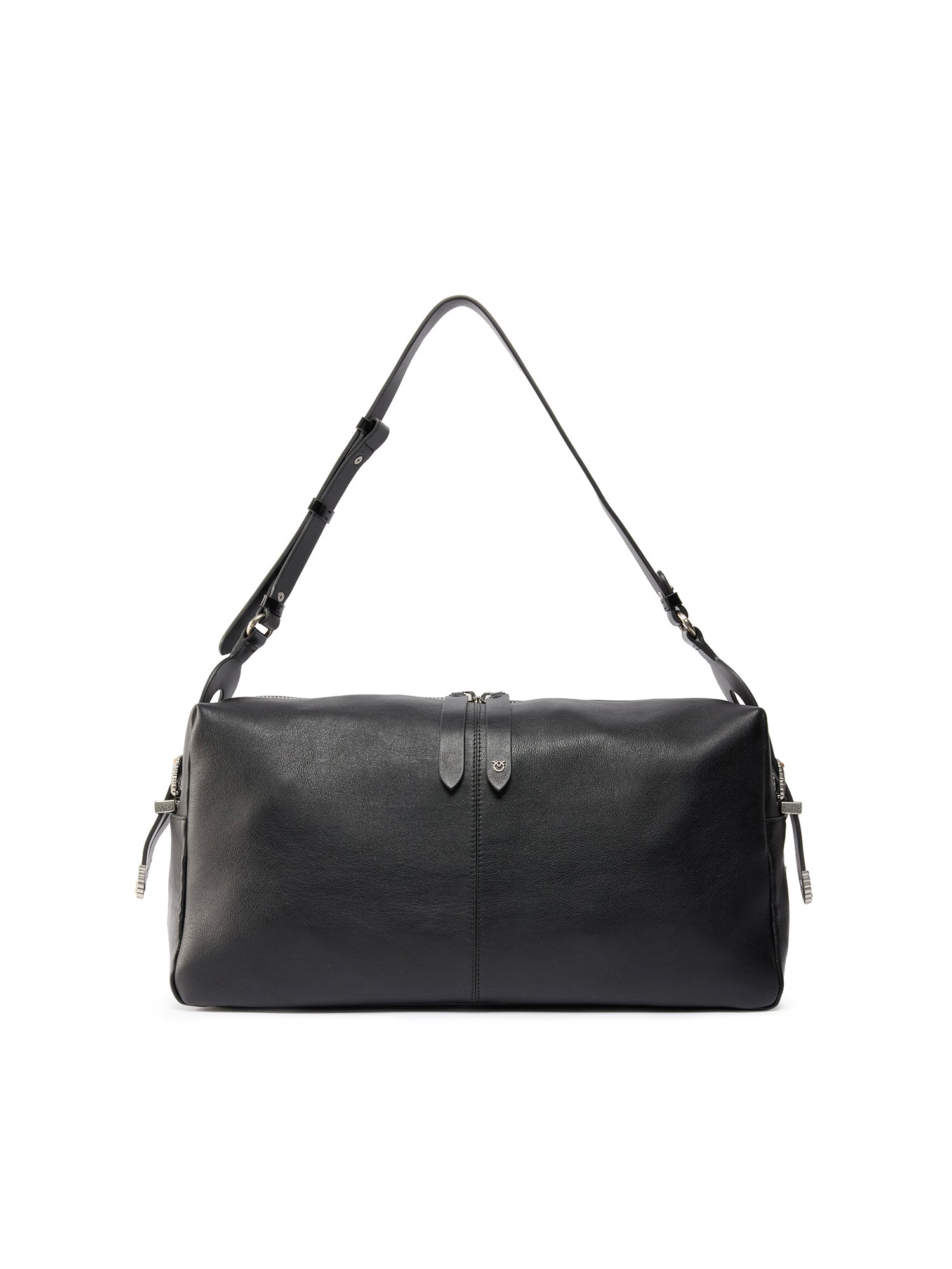 Borsa a spalla grande Keeper Bag in pelle 106678 A2JGZ99O PINKO 