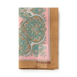 Foulard in cotone con logo 106688 A39INL4 PINKO 