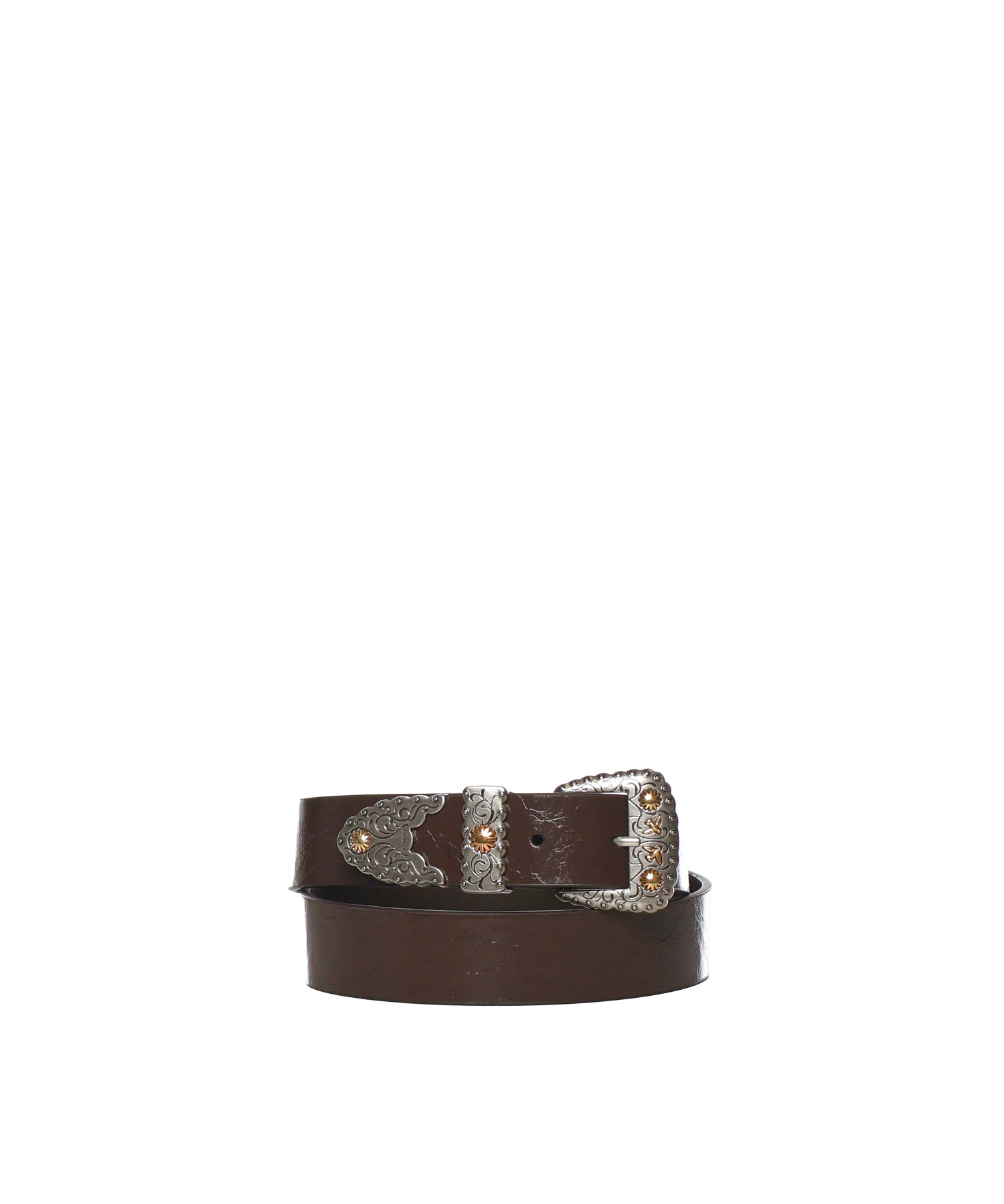 Cintura in pelle shiny con finiture metalliche 106692 A315M11O PINKO 