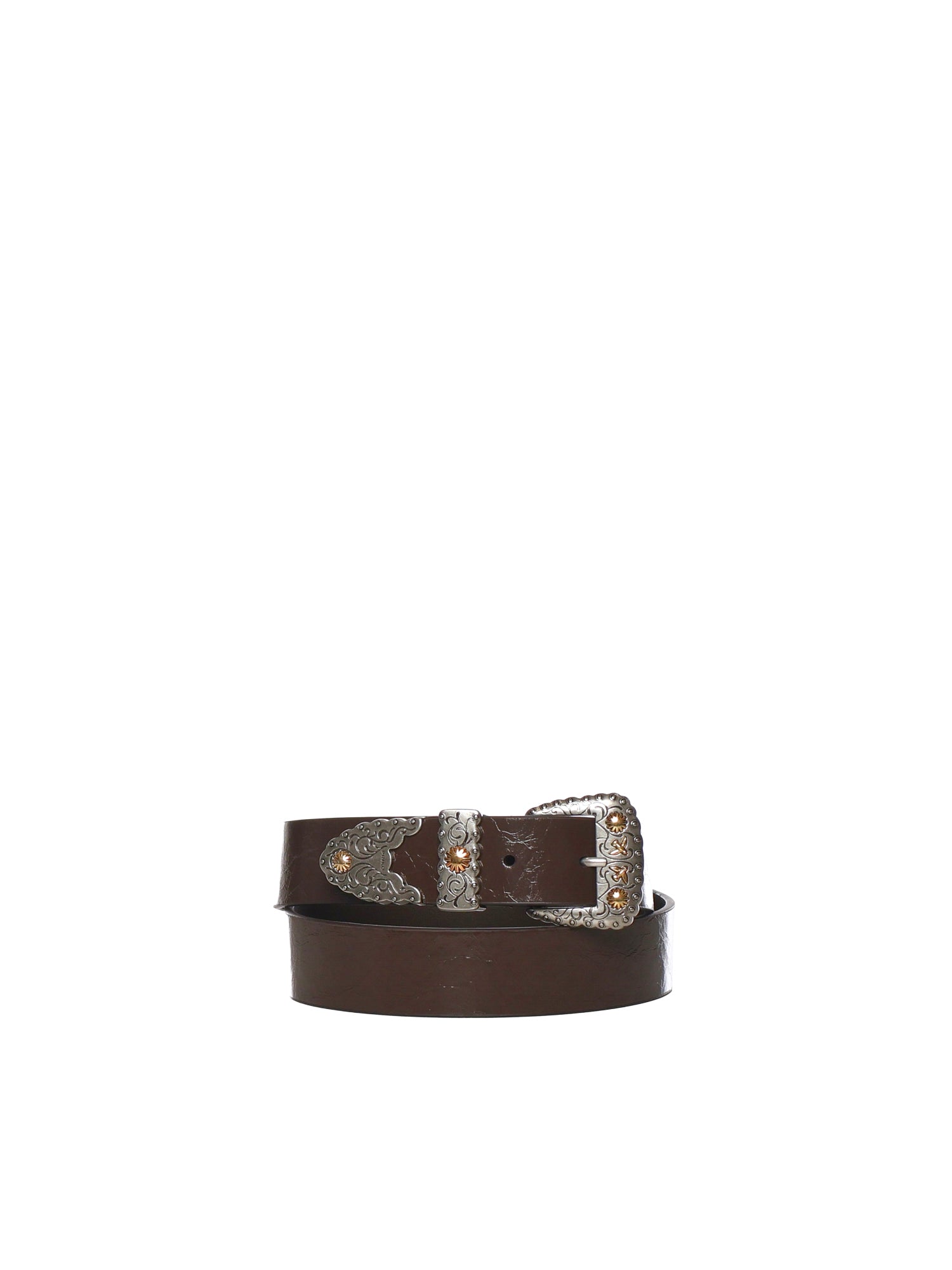 Cintura in pelle shiny con finiture metalliche 106692 A315M11O PINKO 