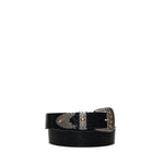 Cintura in pelle shiny con finiture metalliche 106692 A315Z99O PINKO 
