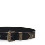 Cintura in pelle shiny con finiture metalliche 106692 A315Z99O PINKO 