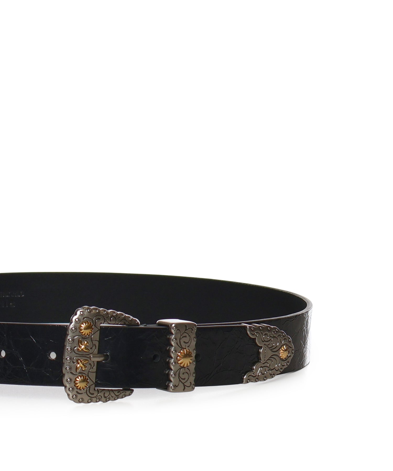 Cintura in pelle shiny con finiture metalliche 106692 A315Z99O PINKO 