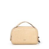 Trousse in rafia con logo 106717 A39YHZ3Q PINKO 