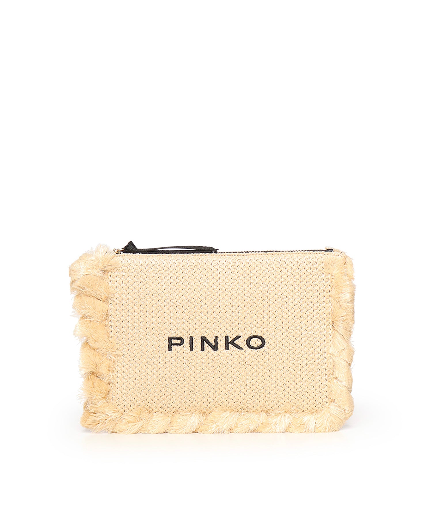 Bustina in rafia con logo 106718 A39YHZ3Q PINKO 