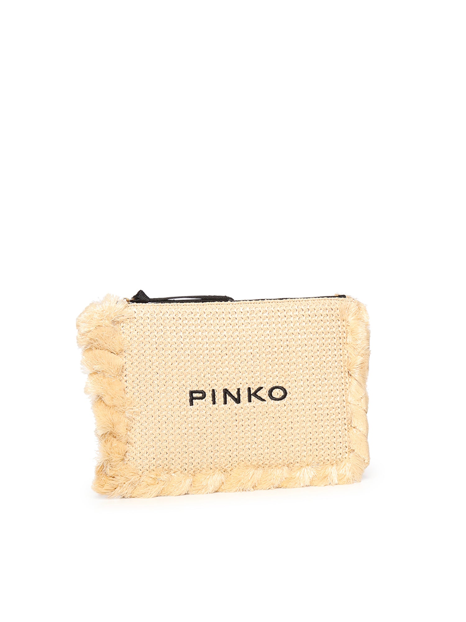Bustina in rafia con logo 106718 A39YHZ3Q PINKO 