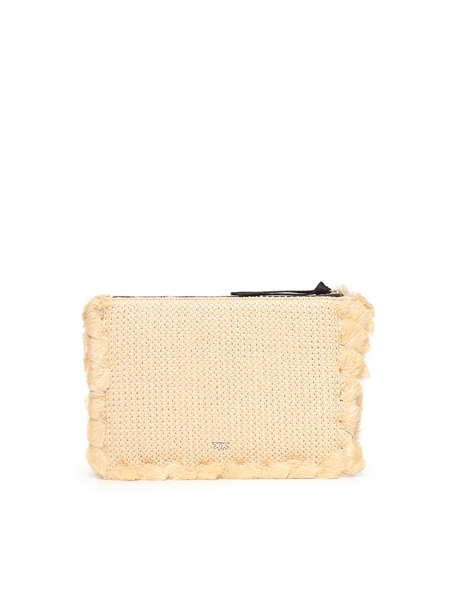 Bustina in rafia con logo 106718 A39YHZ3Q PINKO 