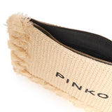 Bustina in rafia con logo 106718 A39YHZ3Q PINKO 