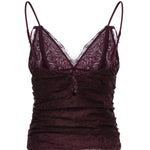 Top in pizzo floreale 106726 A378R57 PINKO 