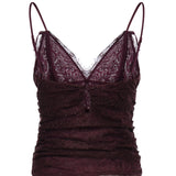 Top in pizzo floreale 106726 A378R57 PINKO 