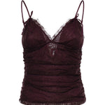 Top in pizzo floreale 106726 A378R57 PINKO 