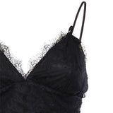 Top in pizzo floreale 106726 A378Z99 PINKO 
