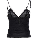 Top in pizzo floreale 106726 A378Z99 PINKO 