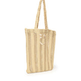 Borsa shopper media Easy Tote Bag in rafia 106728 A39YC39 PINKO 