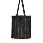 Borsa shopper media Easy Tote Bag in rafia 106728 A39YZ99 PINKO 