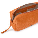 Borsa bauletto a tracolla in pelle stampa coccodrillo 106761 A2YWA76O PINKO 