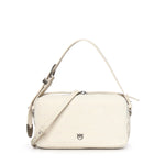 Borsa bauletto a tracolla in pelle stampa coccodrillo 106761 A2YWZ15O PINKO 