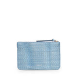 Pochette in rafia con logo Love Birds 106763 A39YE5YQ PINKO 