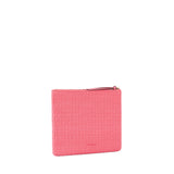 Pochette in rafia con logo Love Birds 106763 A39YN17Q PINKO 