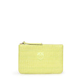 Pochette in rafia con logo Love Birds 106763 A39YVV0Q PINKO 