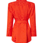 Giacca kimono in jacquard floreale 106800 A3ANA99 PINKO 