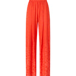 Pantaloni in jacquard floreale 106802 A3ANA99 PINKO 