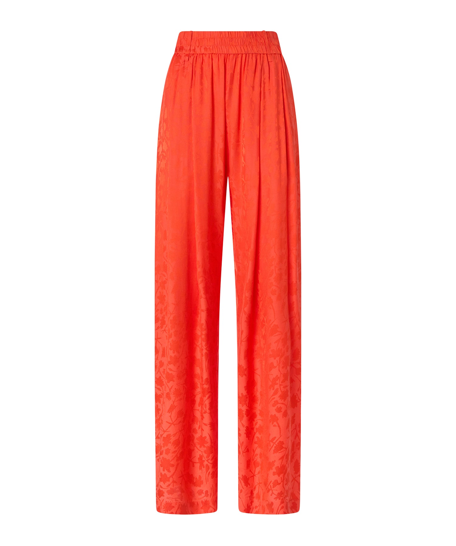 Pantaloni in jacquard floreale 106802 A3ANA99 PINKO 