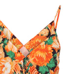 Top smanicato con frange e stampa floreale 106823 A3AOAS4 PINKO 