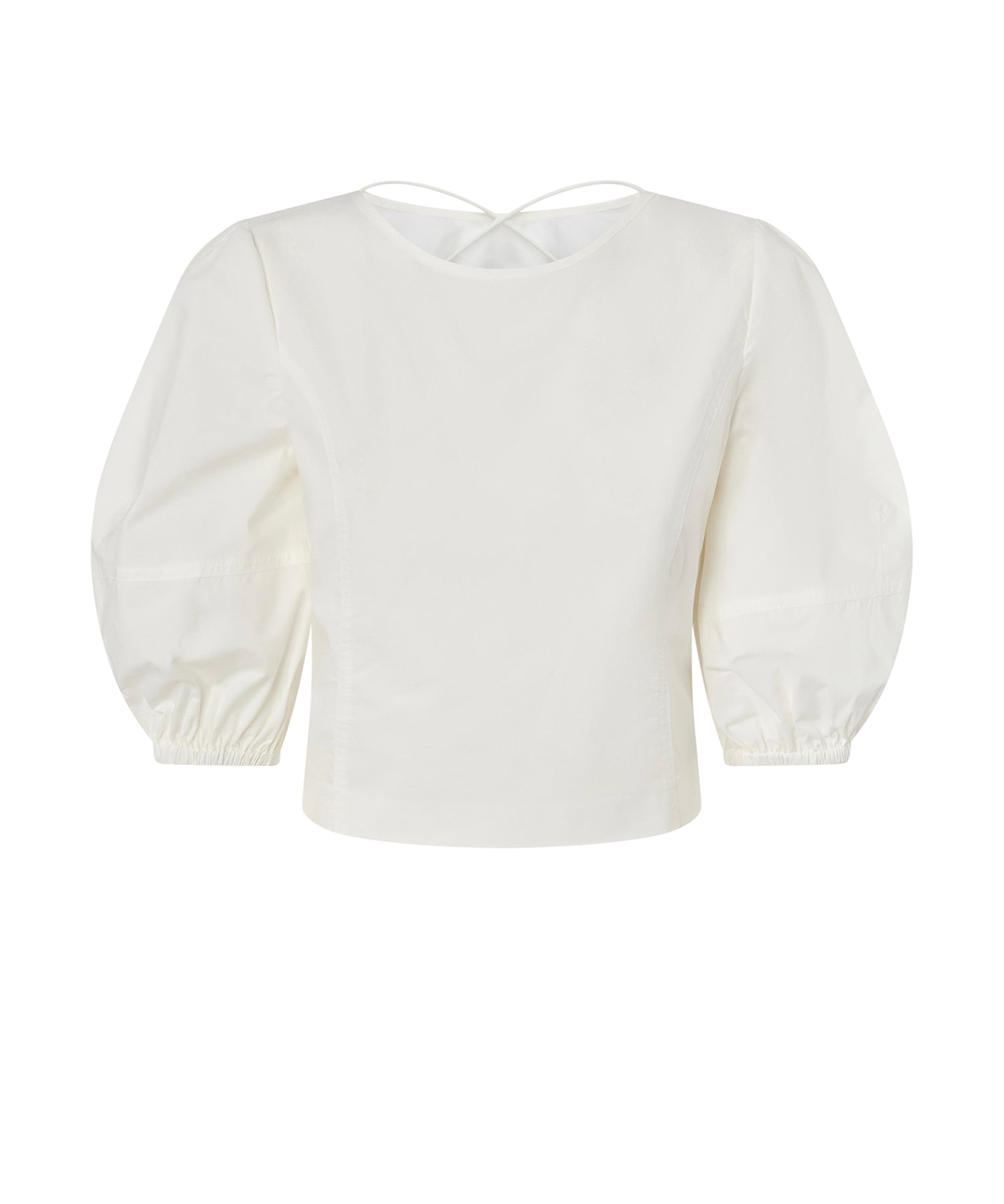 Blusa cropped con schiena scoperta 106829 A2LDZ05 PINKO 