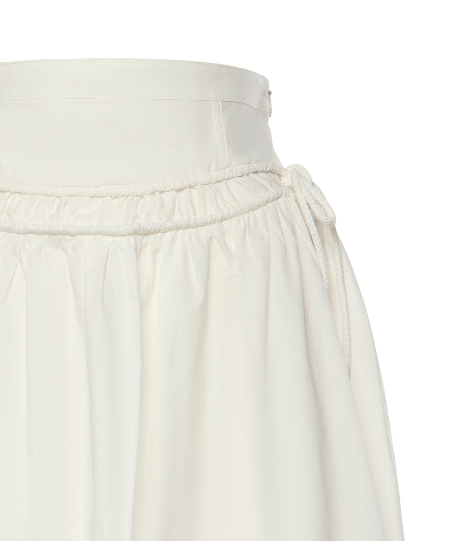 Gonna corta con arricci e coulisse 106830 A2LDZ05 PINKO 