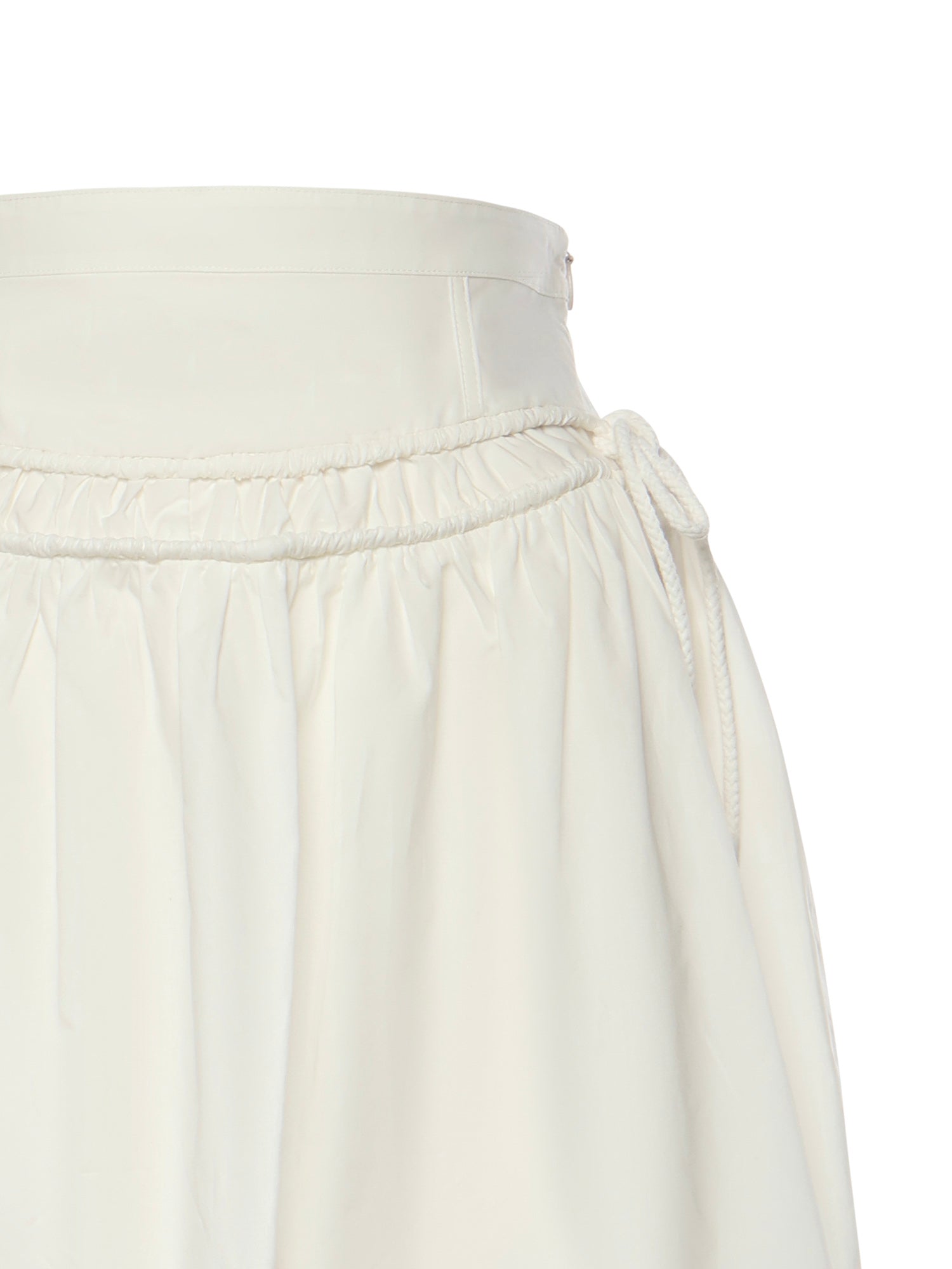Gonna corta con arricci e coulisse 106830 A2LDZ05 PINKO 