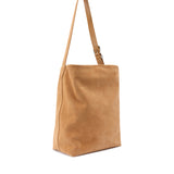 Borsa a tracolla grande Bucket Big in suede 106834 A0F6L08A PINKO 