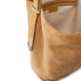 Borsa a tracolla grande Bucket Big in suede 106834 A0F6L08A PINKO 