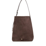 Borsa a tracolla grande Bucket Big in suede 106834 A0F6M11A PINKO 