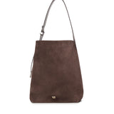 Borsa a tracolla grande Bucket Big in suede 106834 A0F6M11A PINKO 