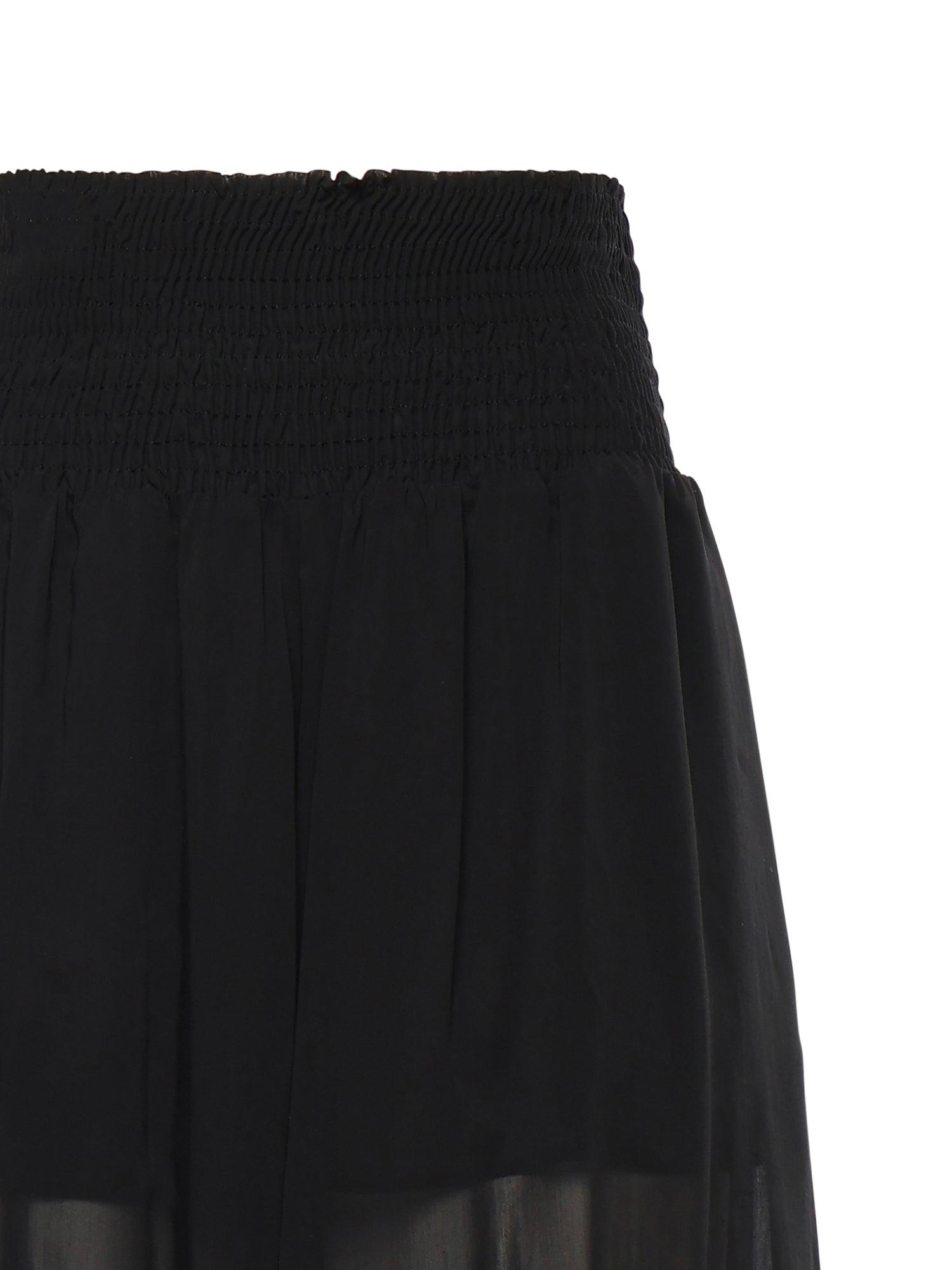 Pantaloni in voile crêpe di misto cotone 106845 A3O2Z99 PINKO 