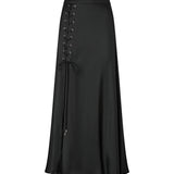 Gonna lunga con spacco e lacci 106856 A3AVZ99 PINKO 
