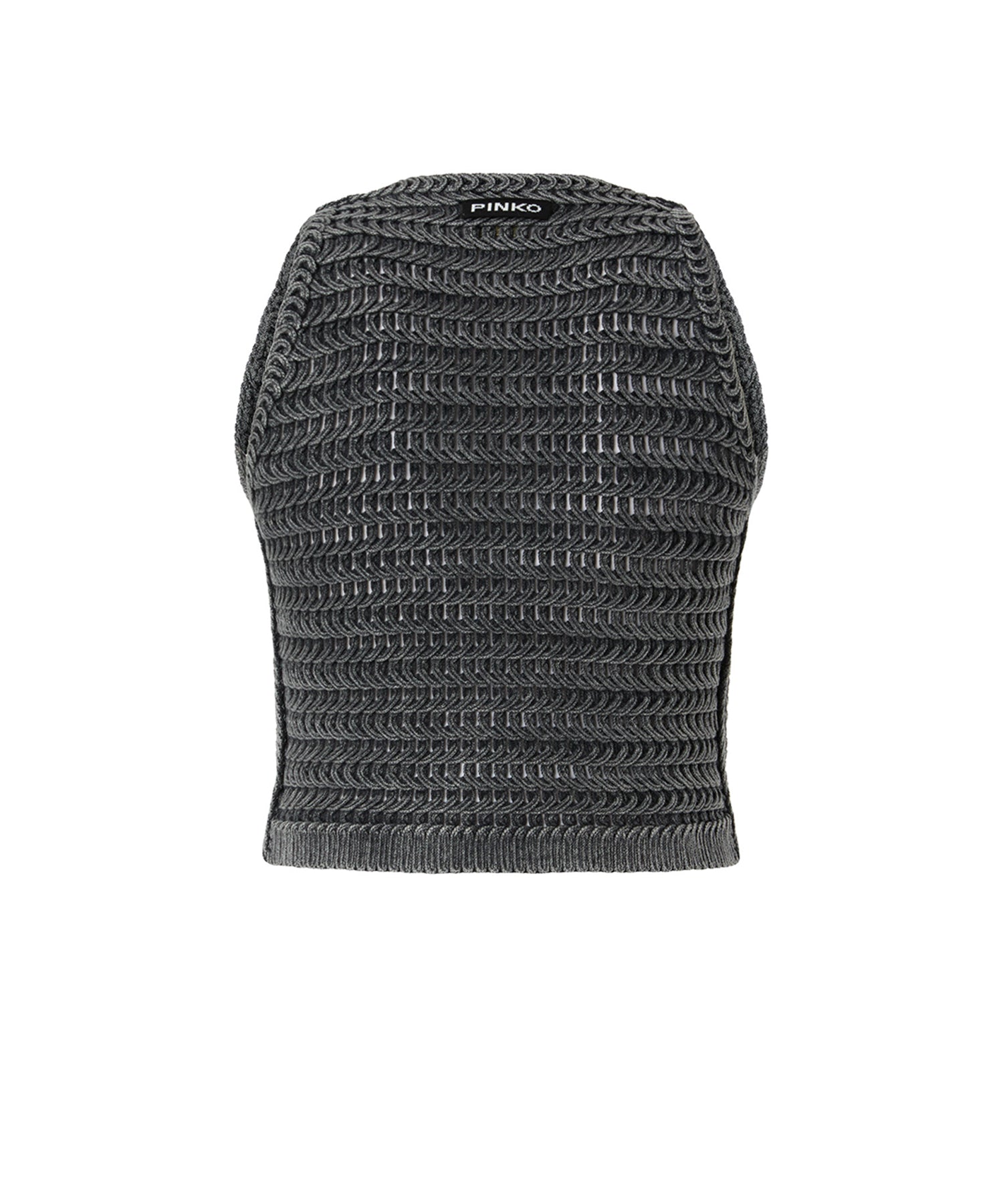 Gilet Myrtus in maglia di cotone 106859 A3BAI91 PINKO 