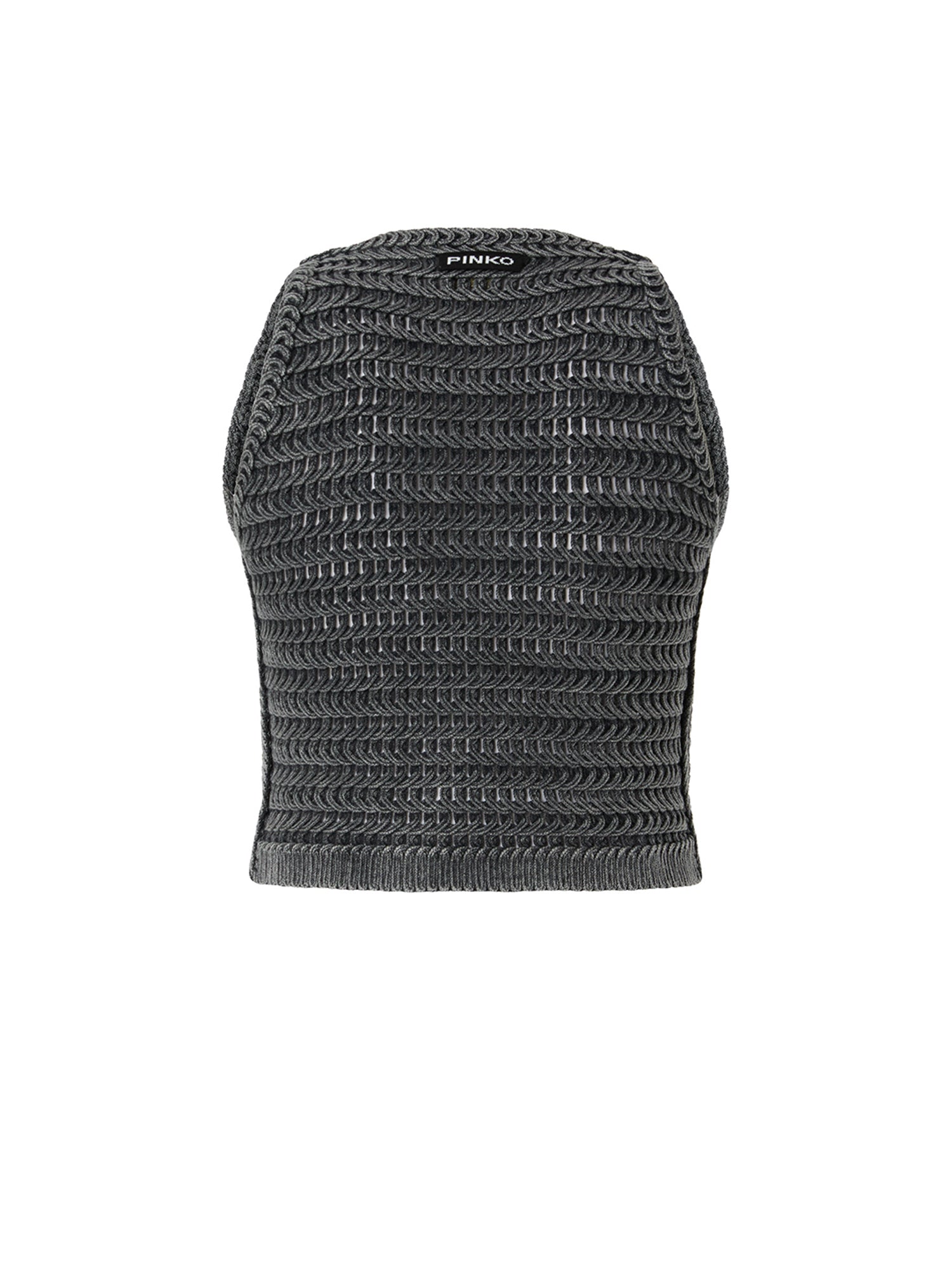 Gilet Myrtus in maglia di cotone 106859 A3BAI91 PINKO 