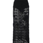 Gonna midi in crochet con fiori 106861 A3B8Z99 PINKO 